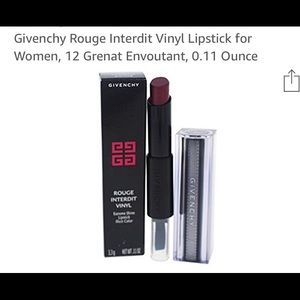 🎁 NIB Givenchy Rouge Interdit Vinyl lipstick #12